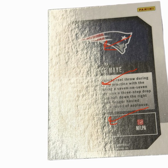 Drake Maye 2024 Rookie 5 Card Collection Lot Panini Topps Super Bowl M/NM READ - Picture 15 of 15